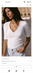 Deep V neck tops