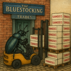 The Bluestocking - where the laugh emoji is sorely missed.