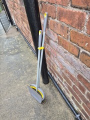 Dustpan and brush set-long handled..