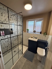 Shower niche for shampoo bottles - has anyone got one?