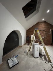 Arched window - Blackout curtain or blind?