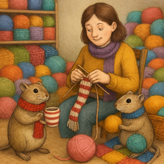 Woolly Hugs. Desperately sad news we are afraid. Making a Blanket for lovely Swashbuckled whose son has tragically died.