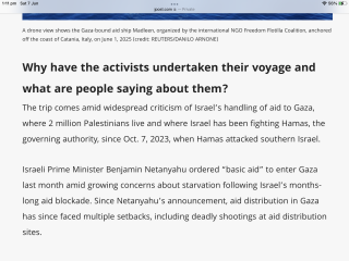 It has emerged today that Israel has secretly been arming gangs in Gaza that are known to steal aid.