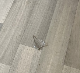 A drinking glass spontaneously exploded. AIBU to replace all our drinking glasses with acrylic?