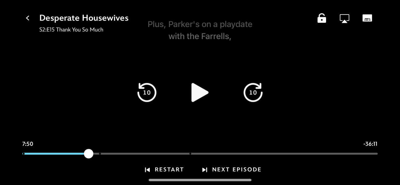 Question about desperate housewives (tv show)