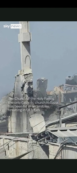 Christian town in west bank attacked and burned