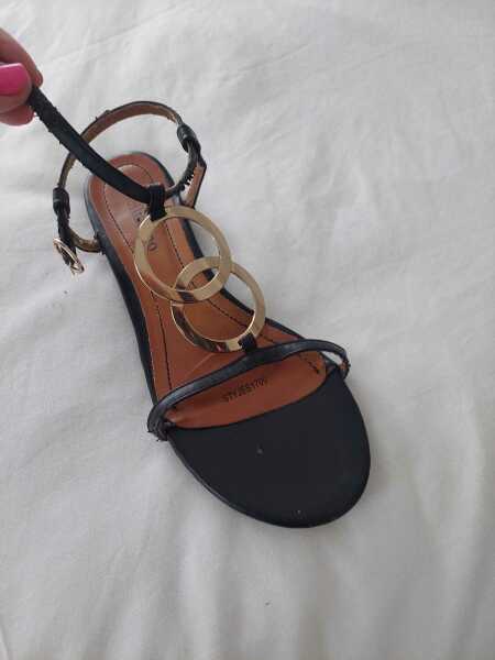 Help me find some elegant flat sandals.