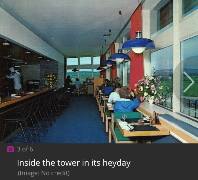 To think this tower is creepy?
