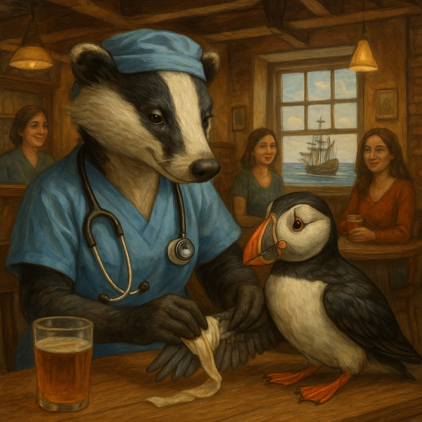 The Bluestocking - holding the line and losing the thread