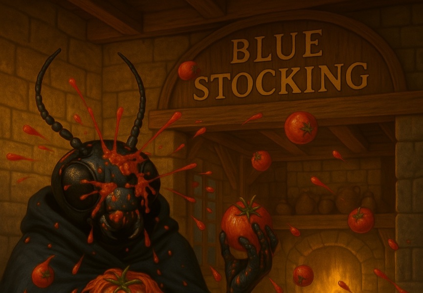 The Bluestocking - holding the line and losing the thread