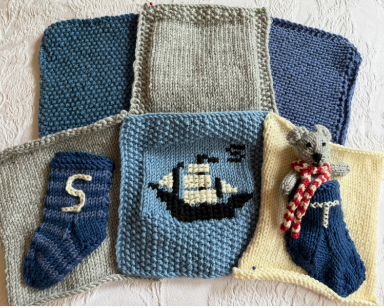 Woolly Hugs. Desperately sad news we are afraid. Making a Blanket for lovely Swashbuckled whose son has tragically died.