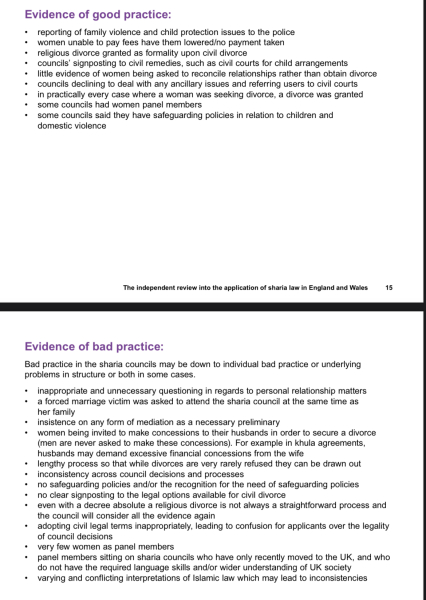 Do we allow Sharia law in this country?