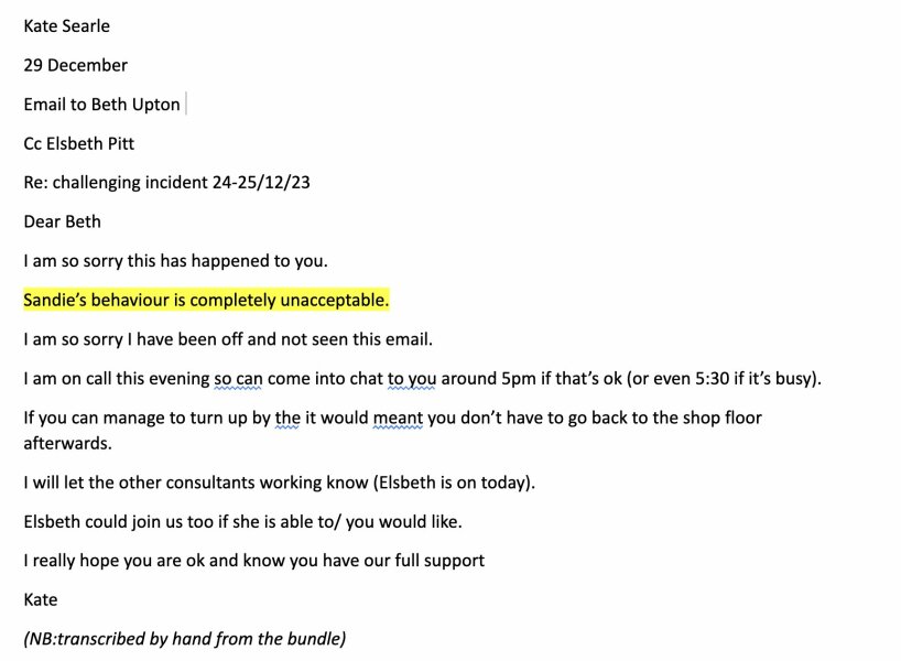 NHS Fife tries to silence nurse - Sandie Peggie vs NHS Fife Health Board and Dr Beth Upton - thread #31