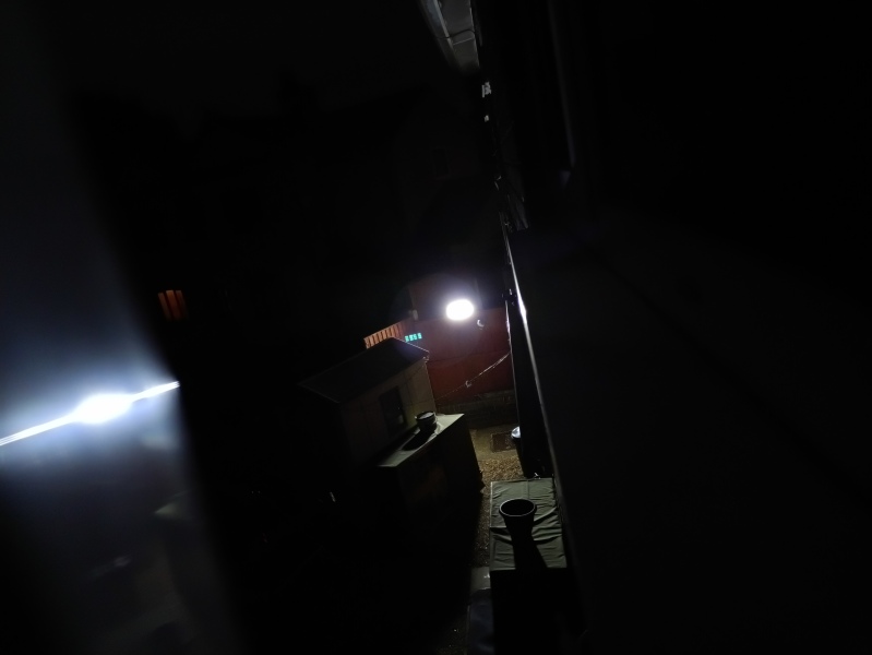 To want to complain about neighbours security lights?