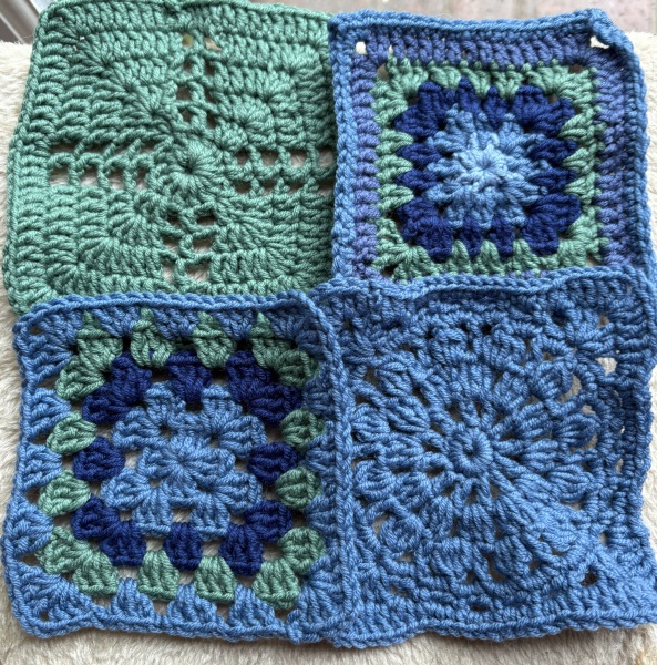 Woolly Hugs. Desperately sad news we are afraid. Making a Blanket for lovely Swashbuckled whose son has tragically died.