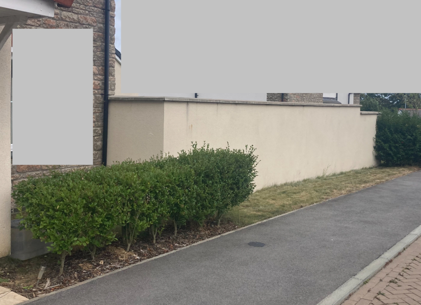 What to do with strip of grass