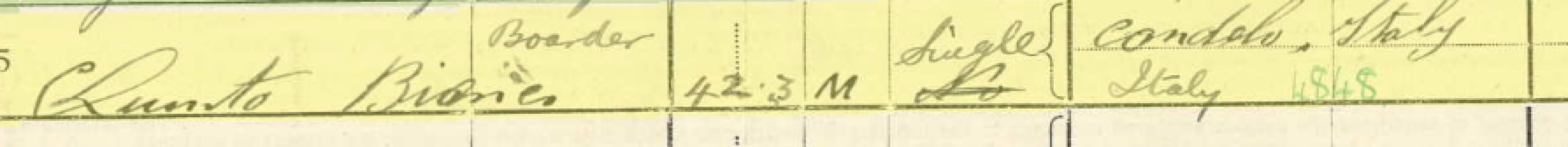 Can anyone read this census entry please?