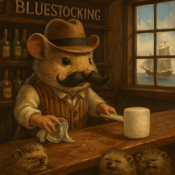 The Bluestocking - holding the line and losing the thread