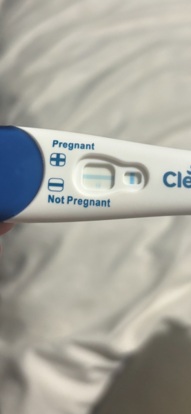 Faint line on pregnancy test