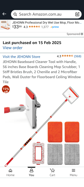 Keeping on top of deep cleaning the house