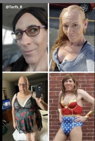 arrested at Pride for wearing a sign saying Trans=mental illness