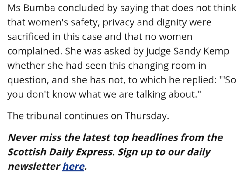 NHS Fife tries to silence nurse - Sandie Peggie vs NHS Fife Health Board and Dr Beth Upton - thread #28