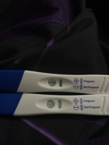Evaporation line or a positive?