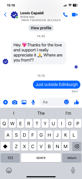 To love Lewis Capaldi