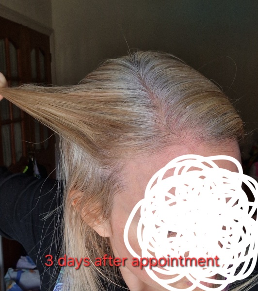 I paid the hairdresser, but my hair looks terrible. My after pictures look like before pictures