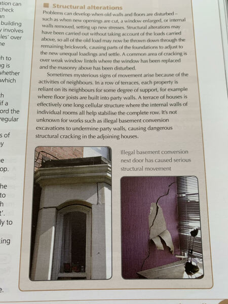 Huge cracks in walls