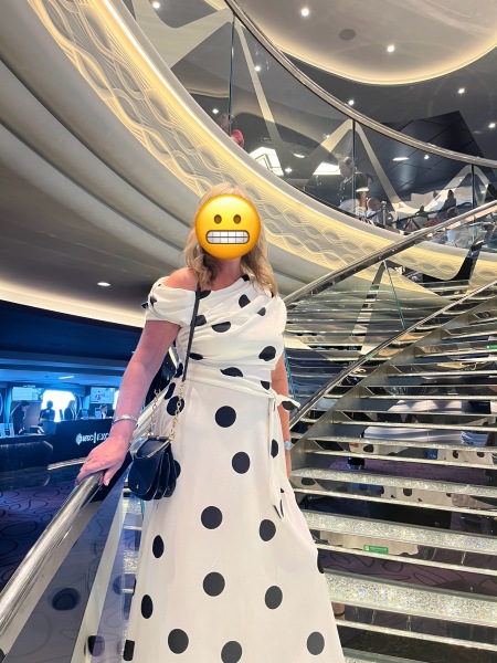 Is this dress too white for a wedding guest?