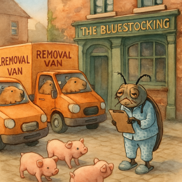 The Bluestocking - holding the line and losing the thread