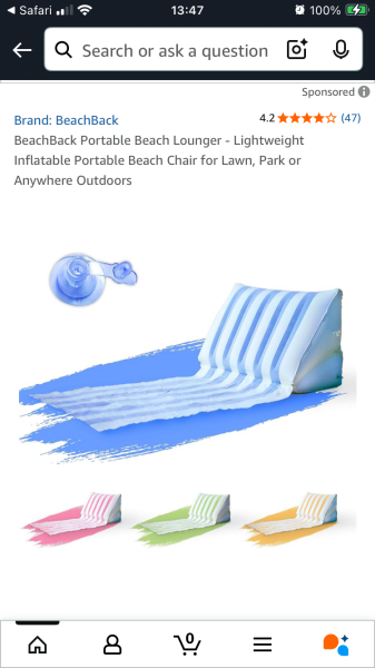 AIBU To Consider Portable sunbeds