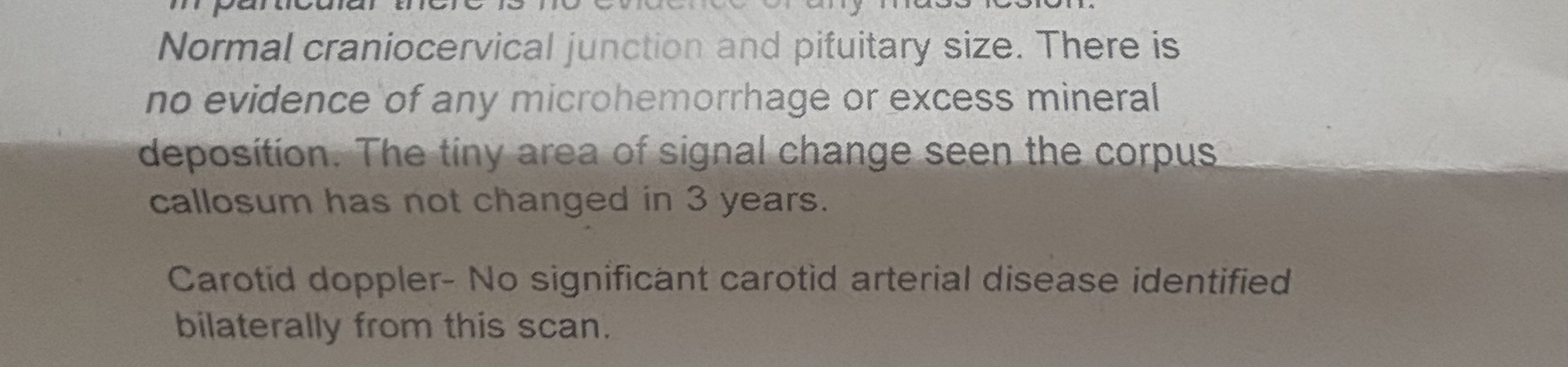 Signal change on brain mris ?  Radiology experts ? Neuro