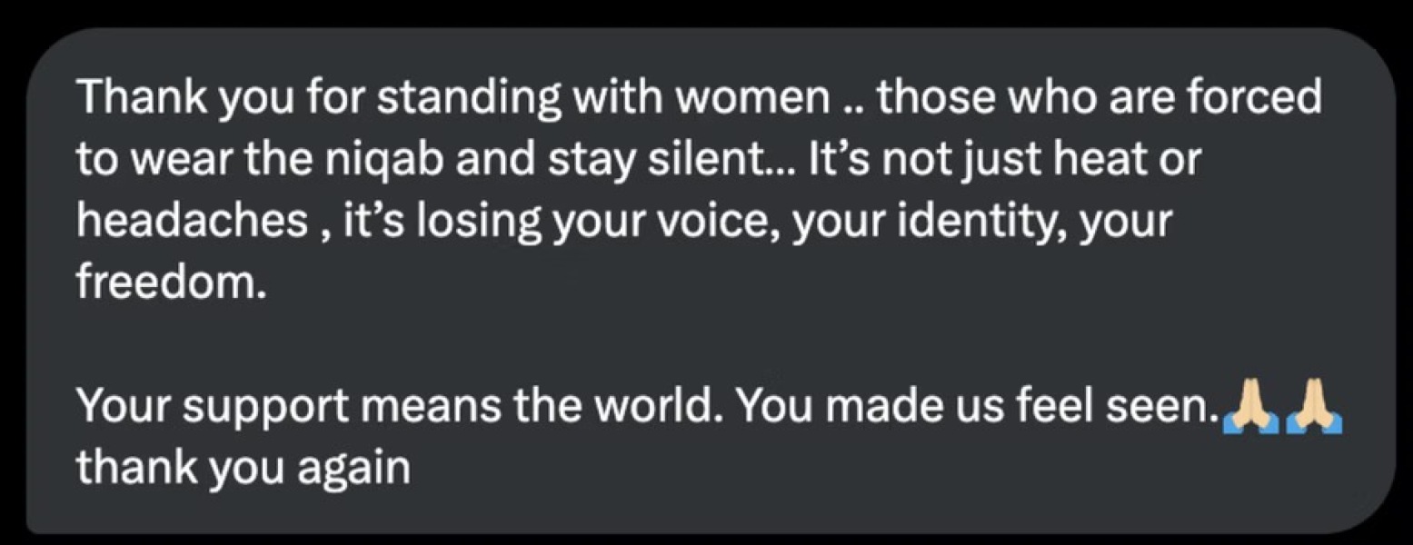 Let Women Speak Free Your Face Event