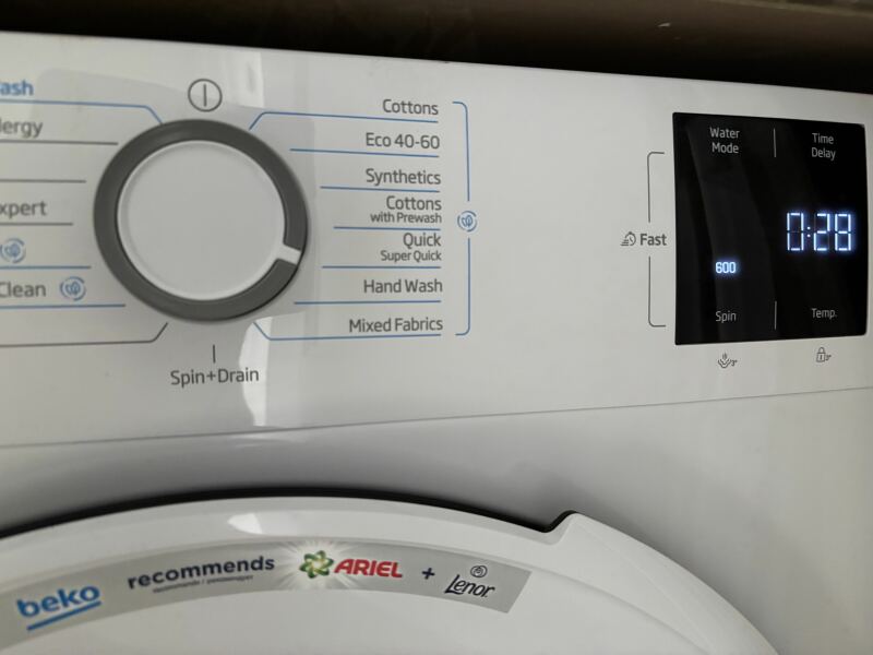 Please help with new washing machine