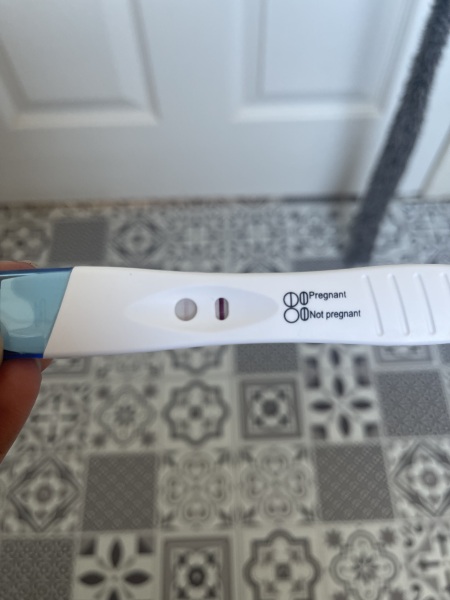 Sainsbury’s faint line