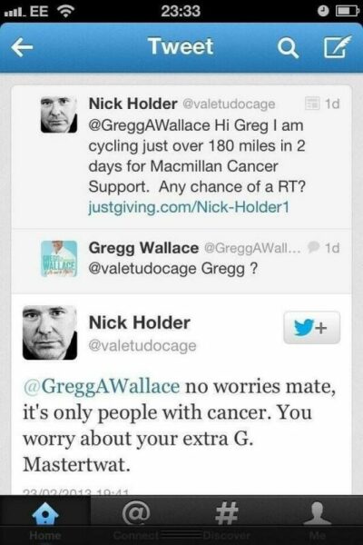 Gregg Wallace: I've bloody heard it all now