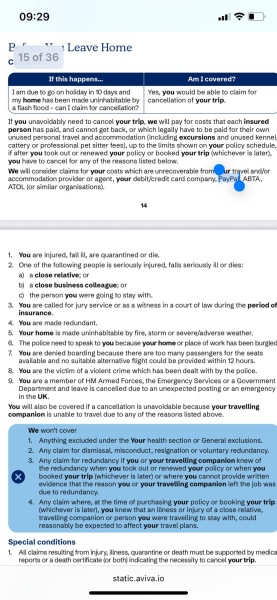 Insurance claim advice