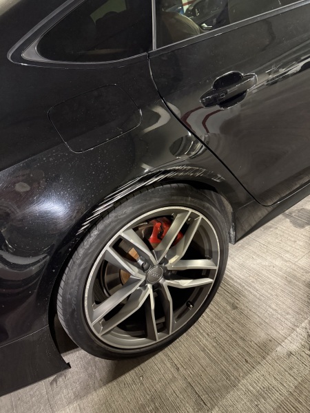 Damaged my car