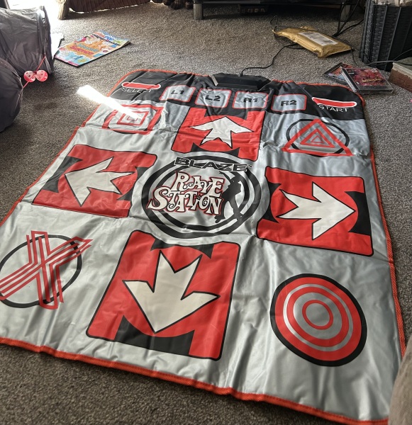 I just dug out my old PS2 and dance mat