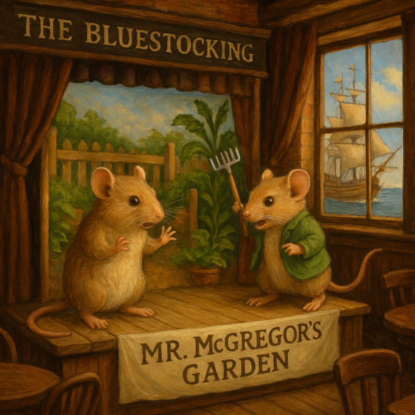 The Bluestocking - holding the line and losing the thread