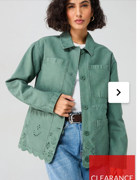 Opinions on this Broderie anglaise jacket?
