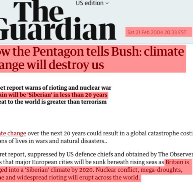 This is it - climate change is really beginning to bite
