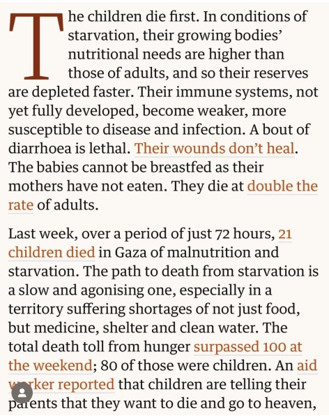 How is forced starvation allowed?