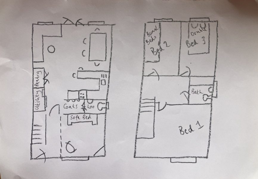 To leave my tiny house in a perfect town for a bigger house in an area I’m not sure about.