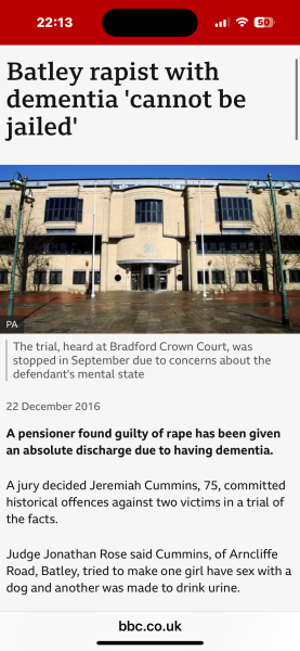 4 yrs for cutting down tree, no jail time for rape