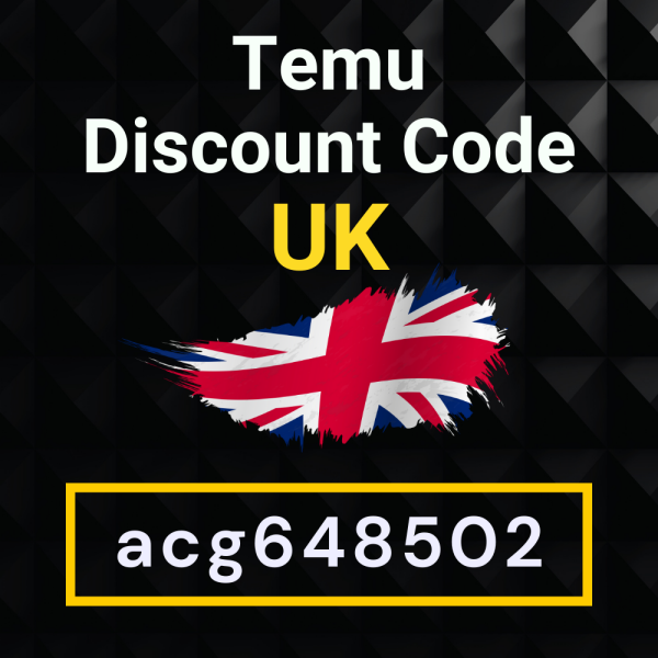 Temu Discount Code for UK [acg648502] – Get £300 in Coupons + 30% Off + Free Gift