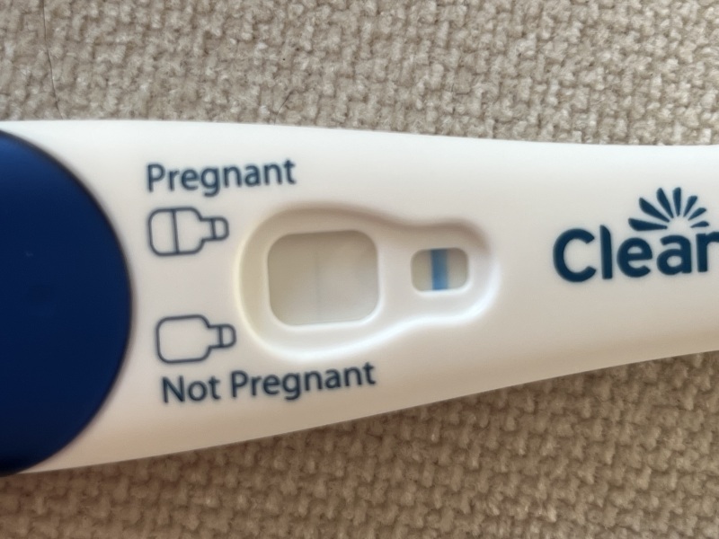 Faint line or evaporation line?