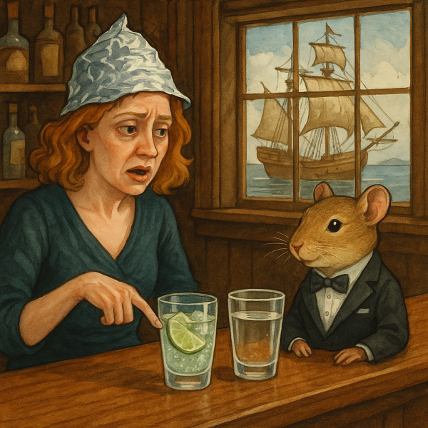 The Bluestocking - holding the line and losing the thread